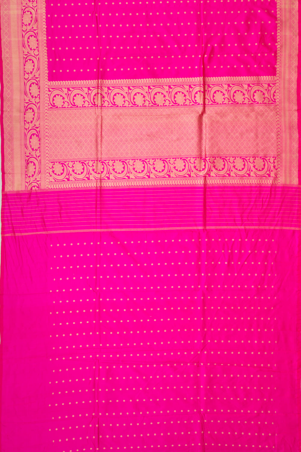 Banarasi Katan Silk Butta Pink Saree
