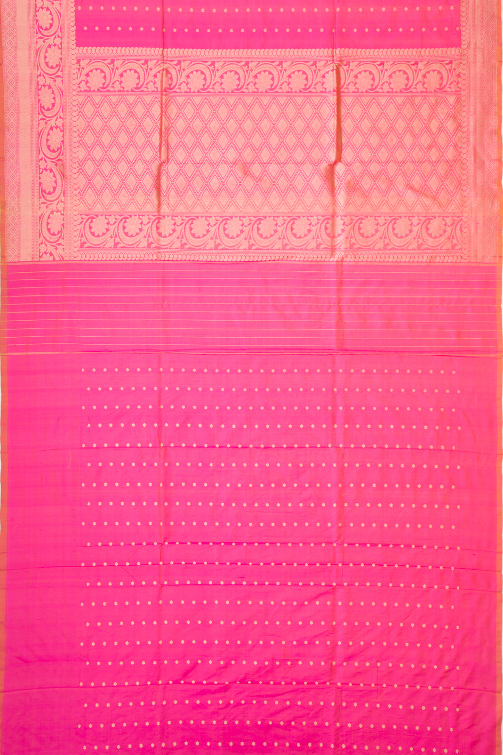 Banarasi Katan Silk Butta Pink Saree