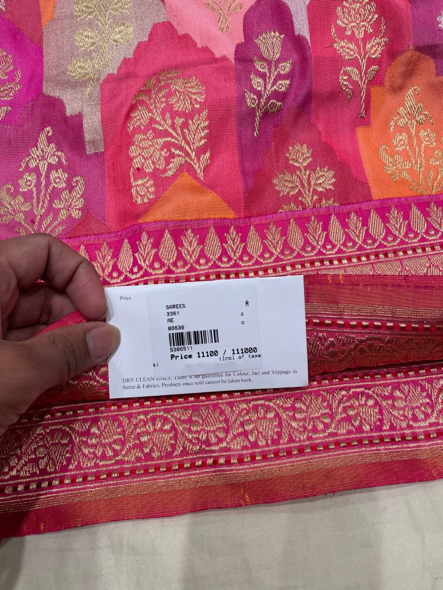 Banarasi Rangkat Saree