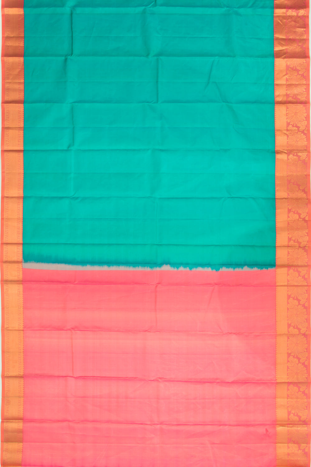 Taranga Kanchi Silk Butta Blue Saree