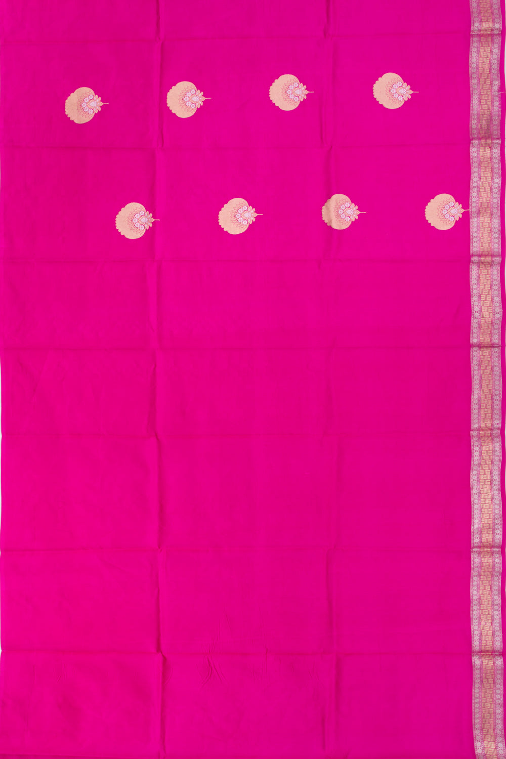 Banarasi Katan Silk Butta Pink Saree