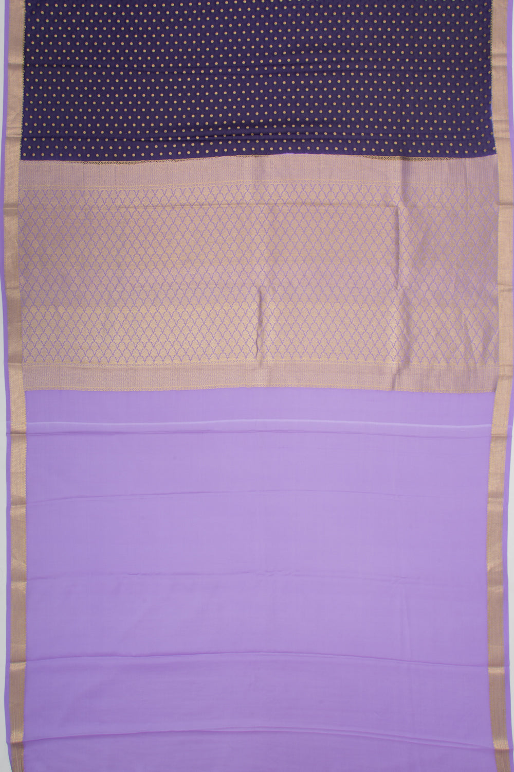 Binny Silk Jacquard And Butta Dark Blue Saree