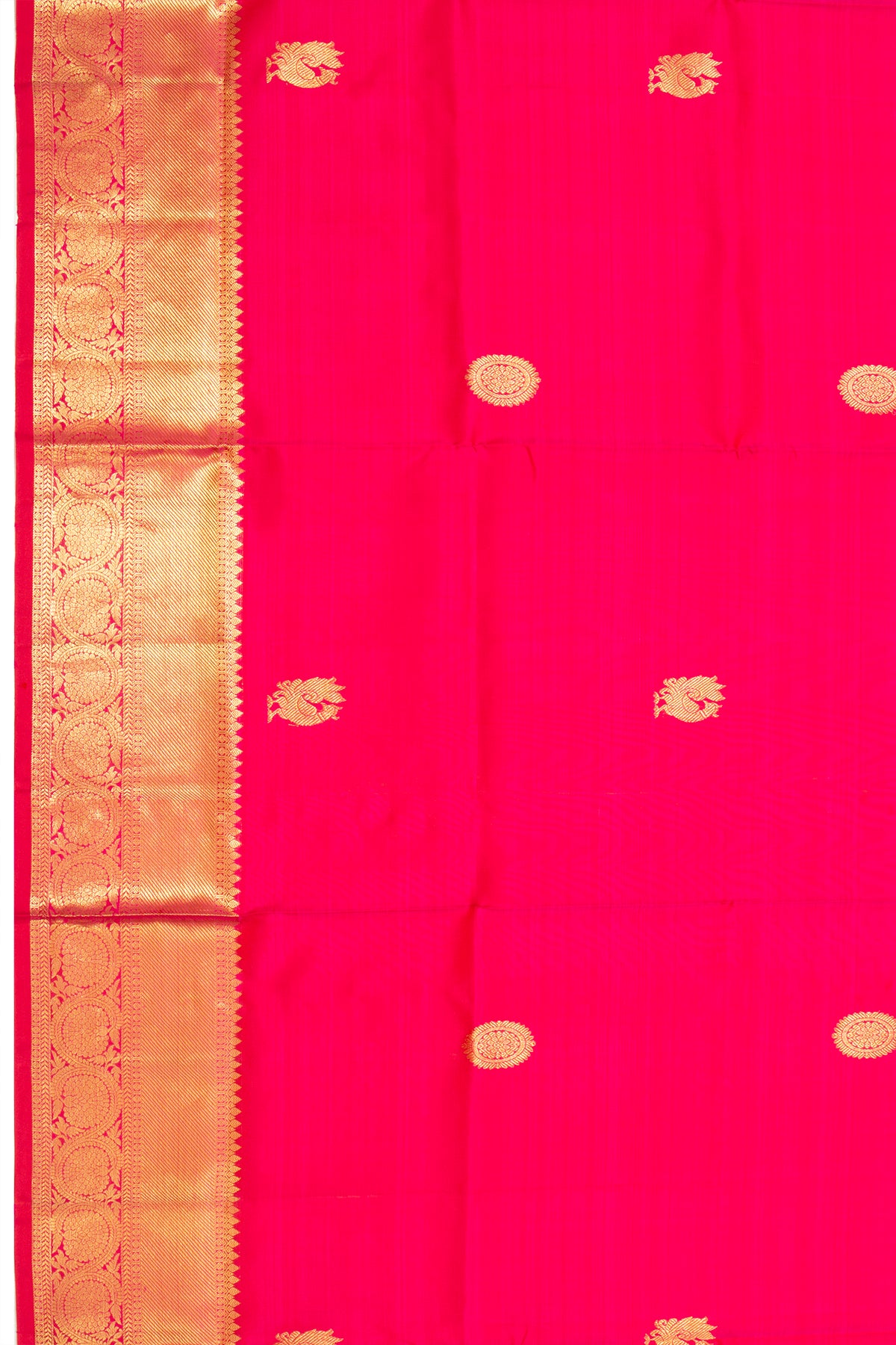 Kanchipuram Silk Butta Red Dupatta