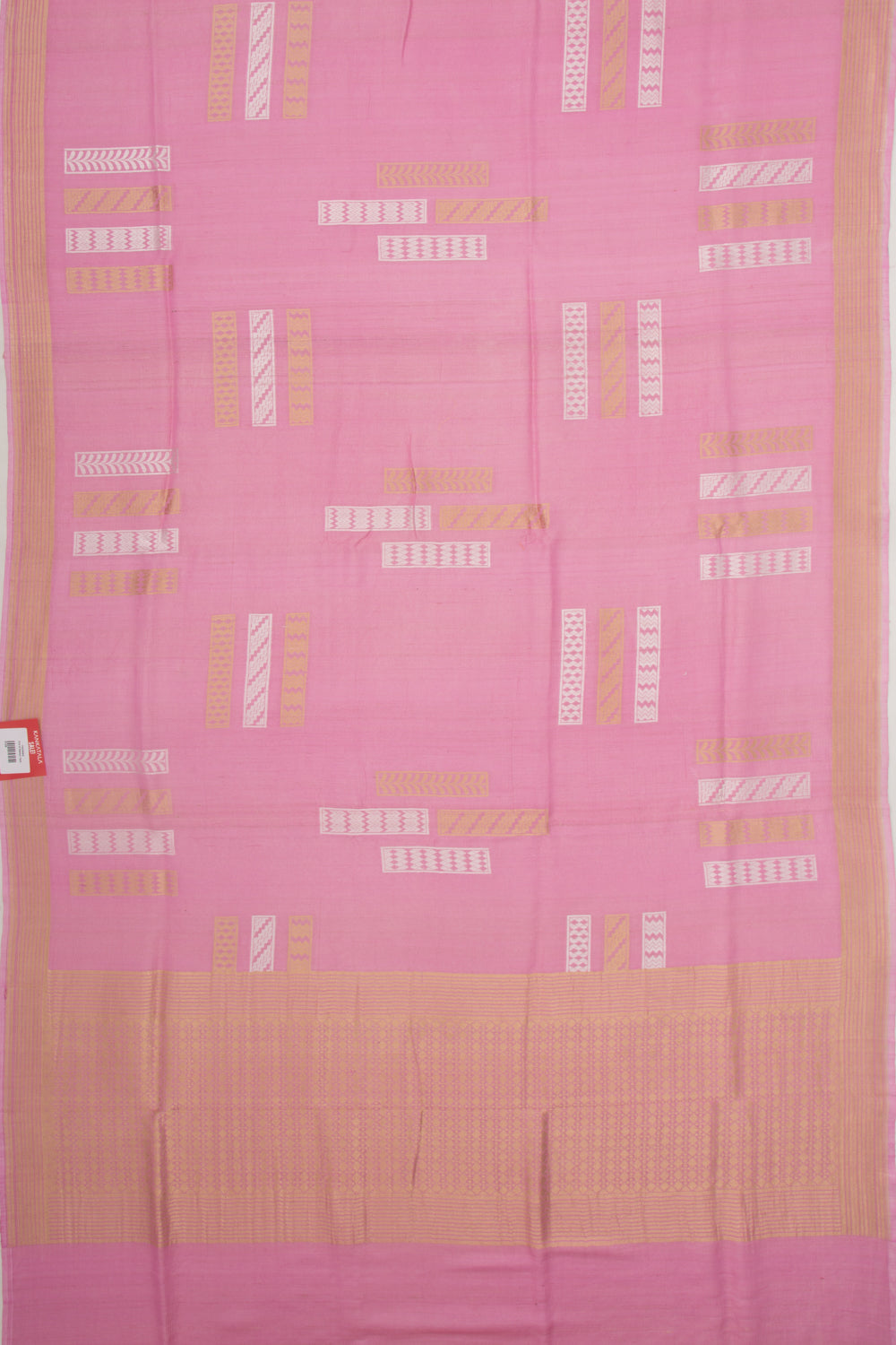 Banarasi Tussar Georgette Brocade Lavender Saree