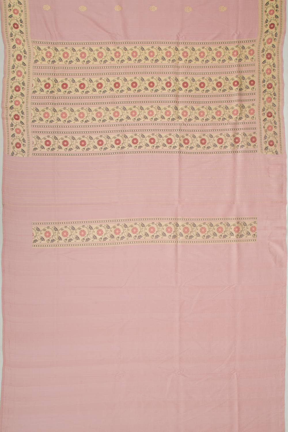 Banarasi Silk Butta Lilac Saree