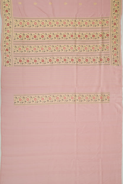 Banarasi Silk Butta Lilac Saree