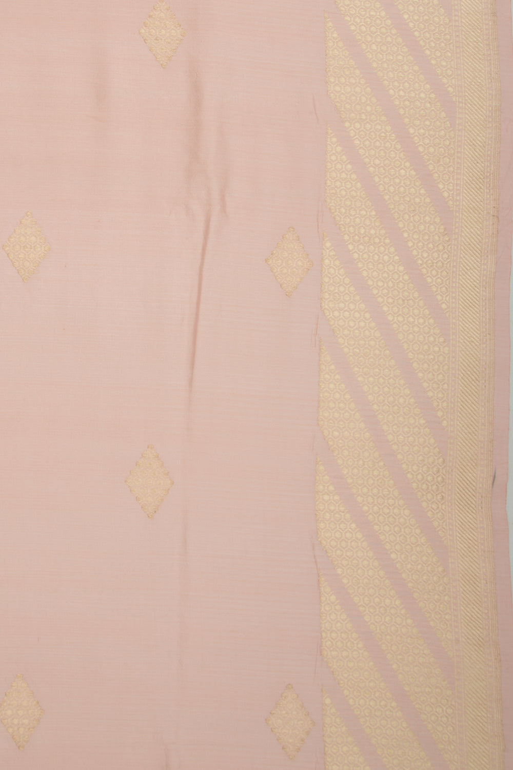 Banarasi Silk Butta Light Pink Saree