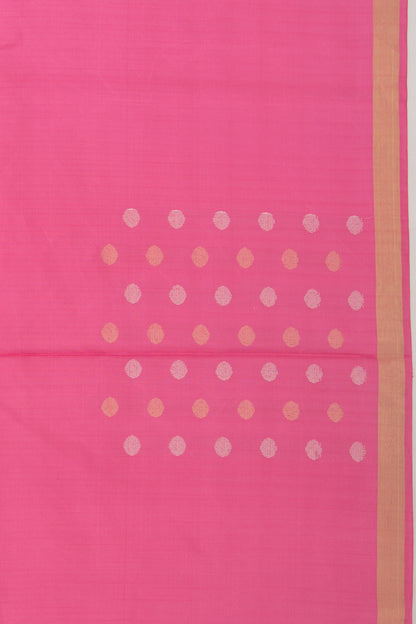 Coimbatore Soft Silk Brocade Pastel Pink Saree