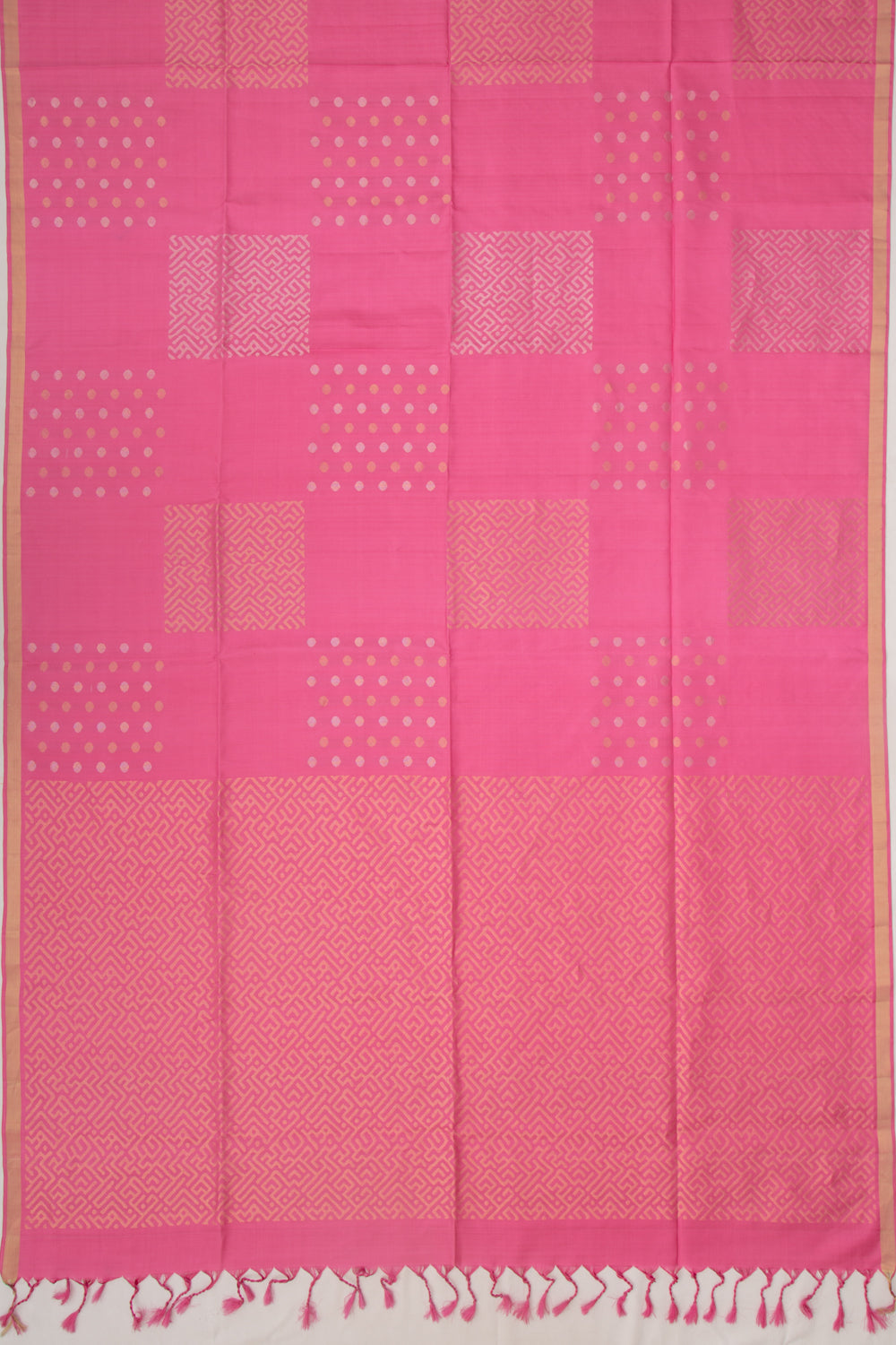 Coimbatore Soft Silk Brocade Pastel Pink Saree