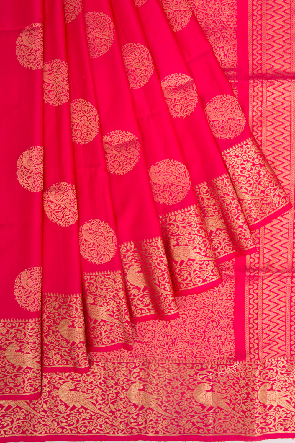 Coimbatore Soft Silk Butta Pink Saree