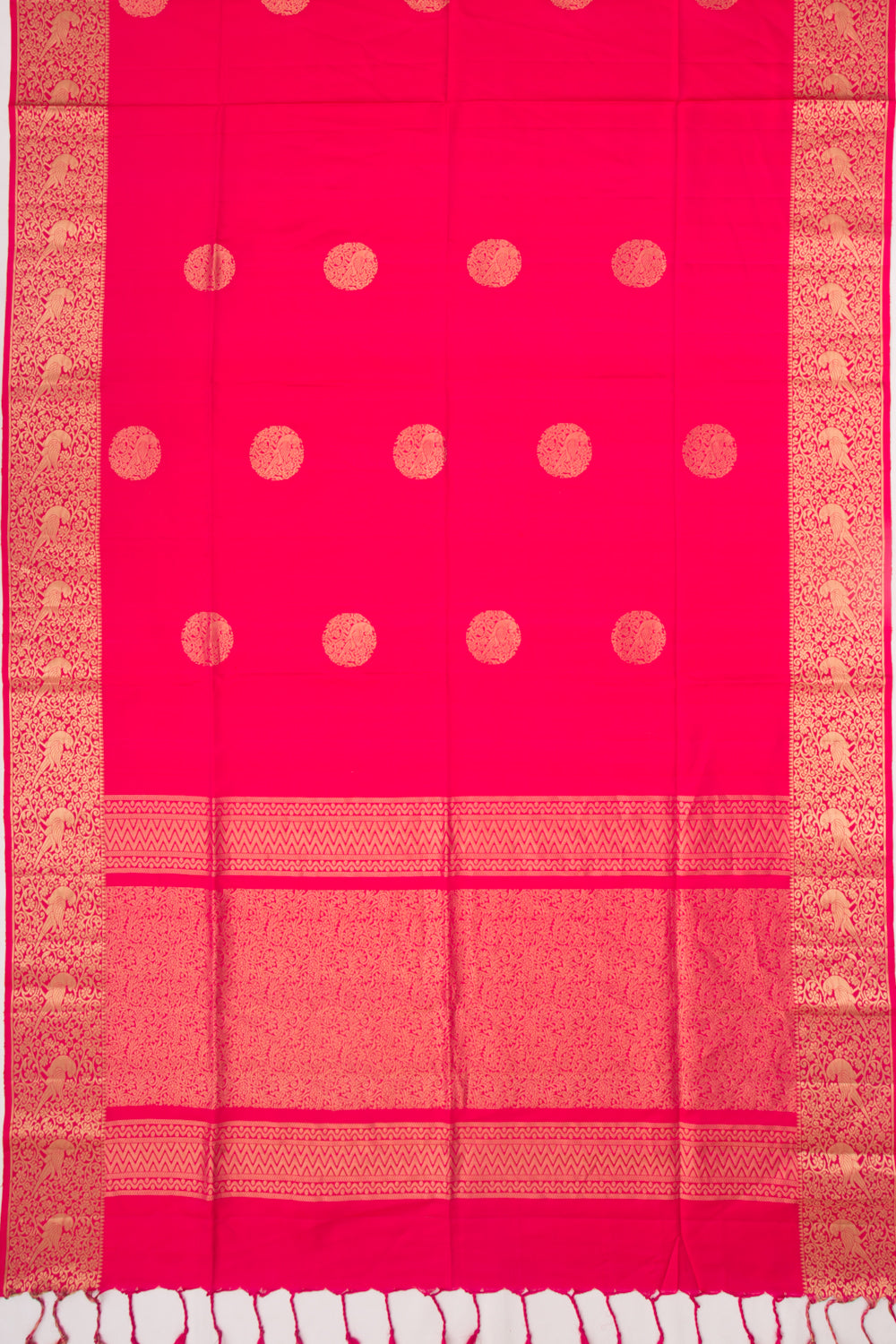 Coimbatore Soft Silk Butta Pink Saree