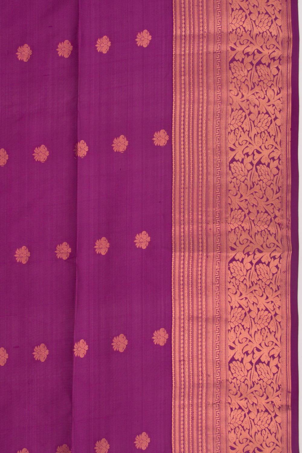Coimbatore Soft Silk Butta Purple Saree