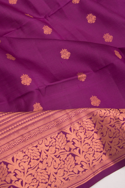 Coimbatore Soft Silk Butta Purple Saree