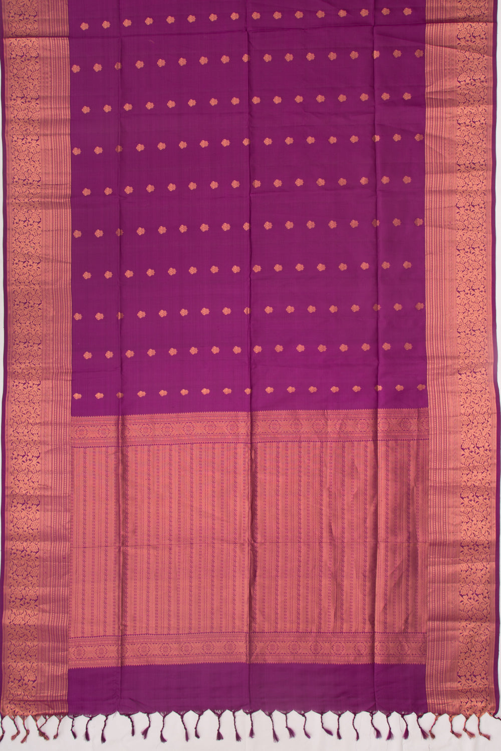 Coimbatore Soft Silk Butta Purple Saree