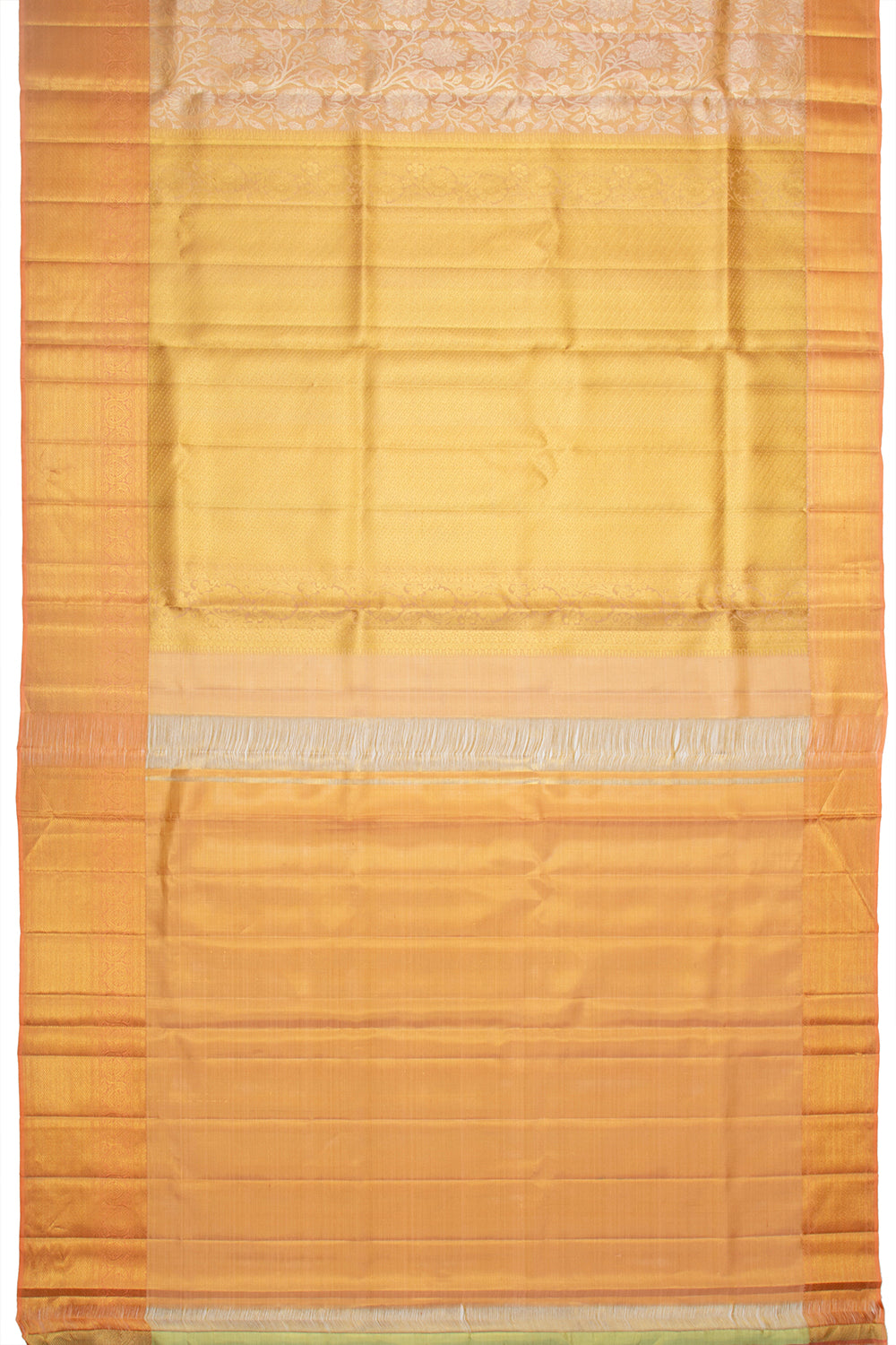 Kanchipuram Silk Tissue Gold Saree