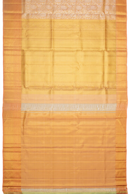 Kanchipuram Silk Tissue Gold Saree