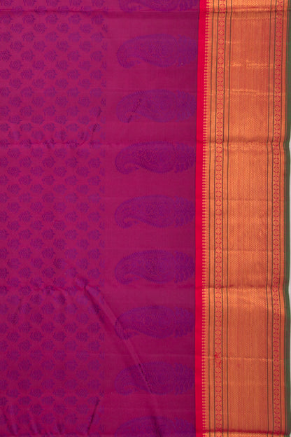 Taranga Kanchi Silk Jacquard Purple Saree