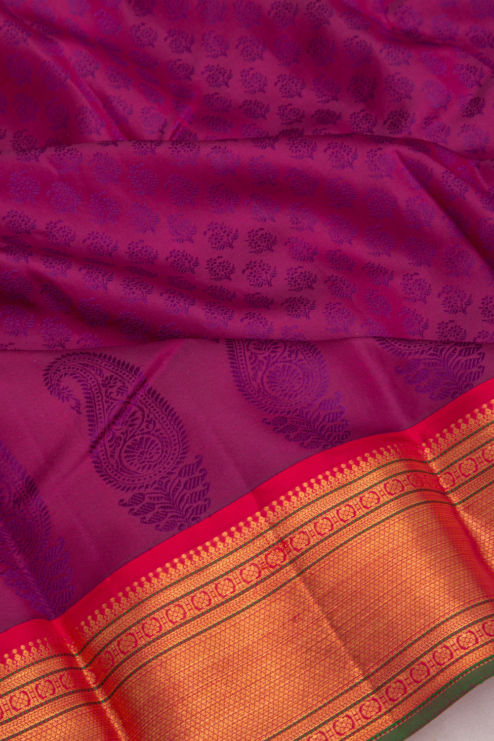 Taranga Kanchi Silk Jacquard Purple Saree