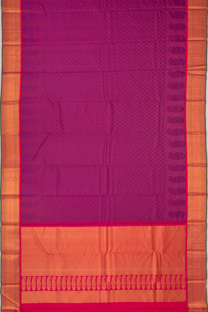 Taranga Kanchi Silk Jacquard Purple Saree