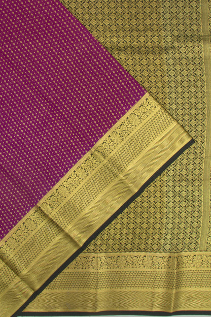 Binny Silk Brocade Purple Saree