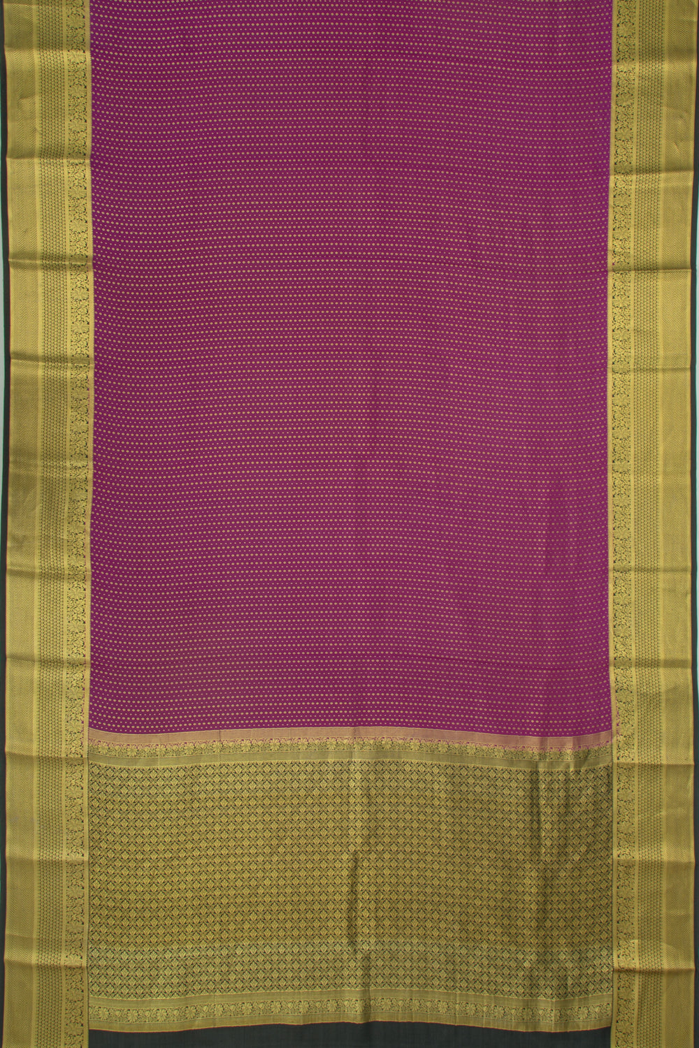 Binny Silk Brocade Purple Saree