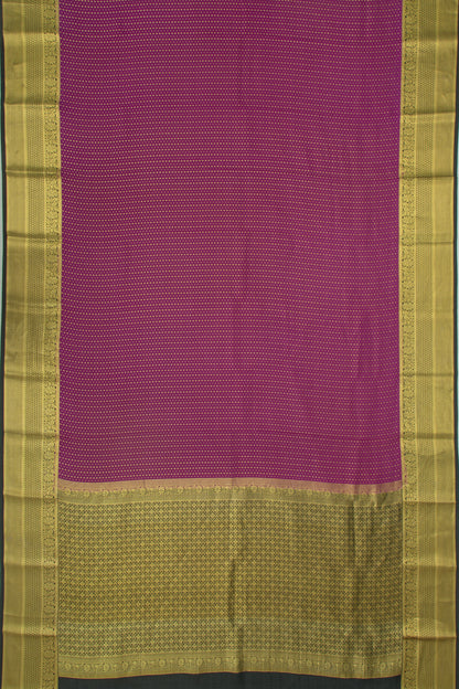 Binny Silk Brocade Purple Saree