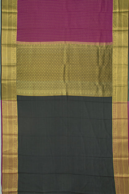 Binny Silk Brocade Purple Saree