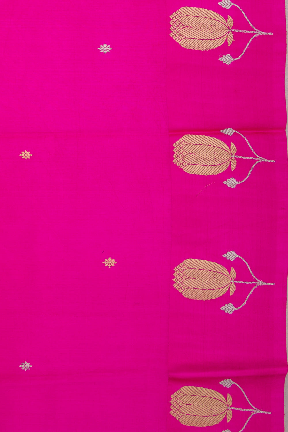 Banarasi Katan Silk Butta Pink Saree