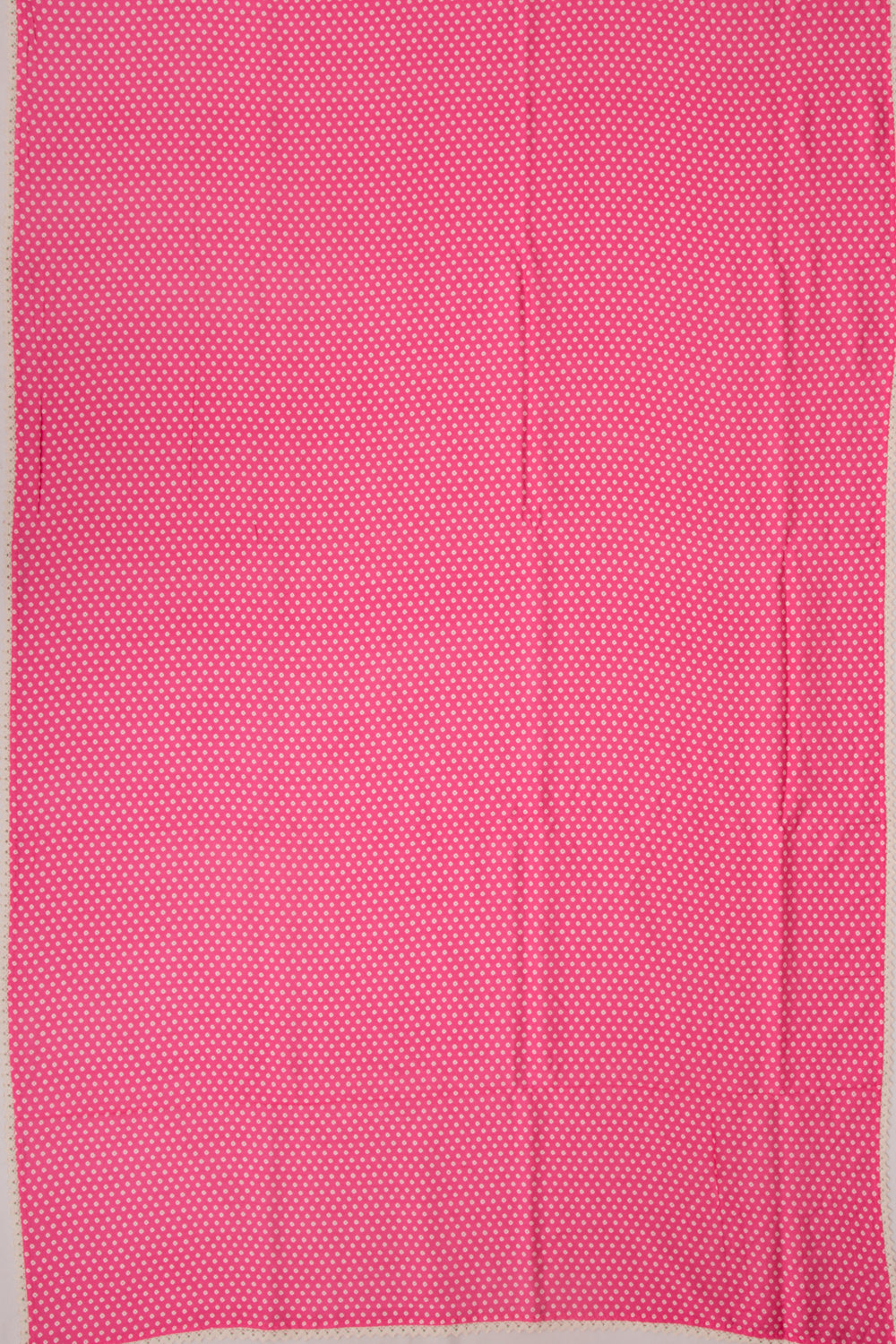 Tussar Printed Pink Saree