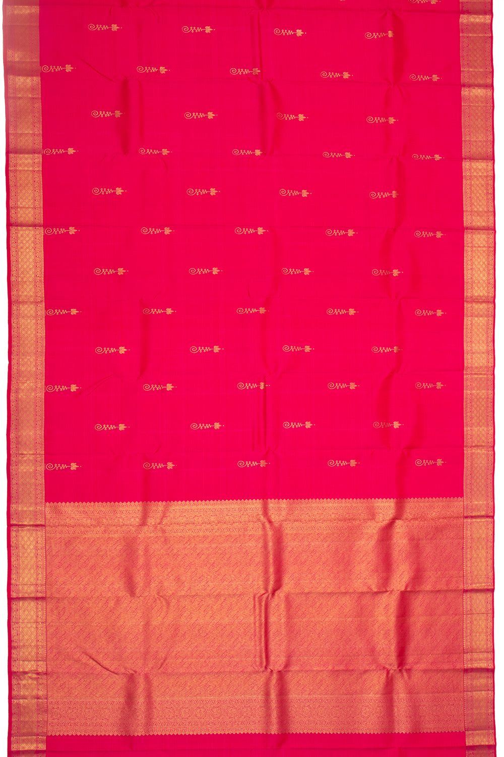 Kanchipuram Silk Butta Pink Saree