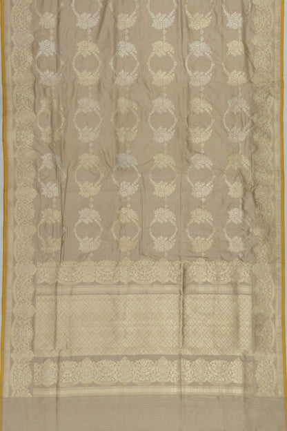 Banarasi Silk Jaal Snuff Saree