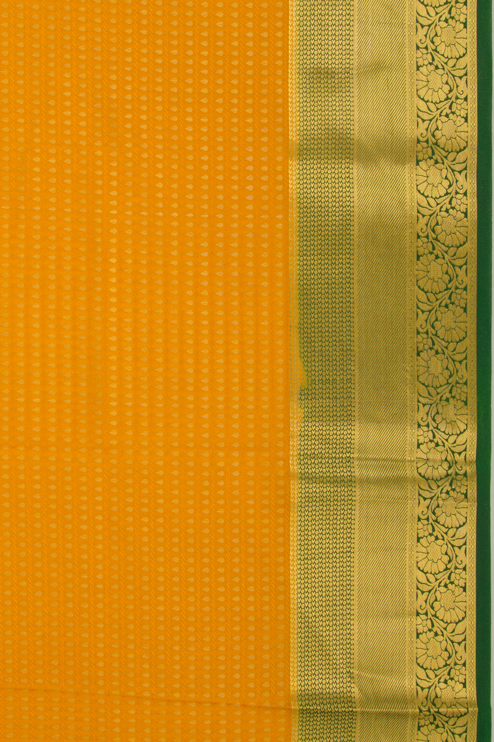 Binny Silk Jacquard And Butta Mustard Yellow Saree