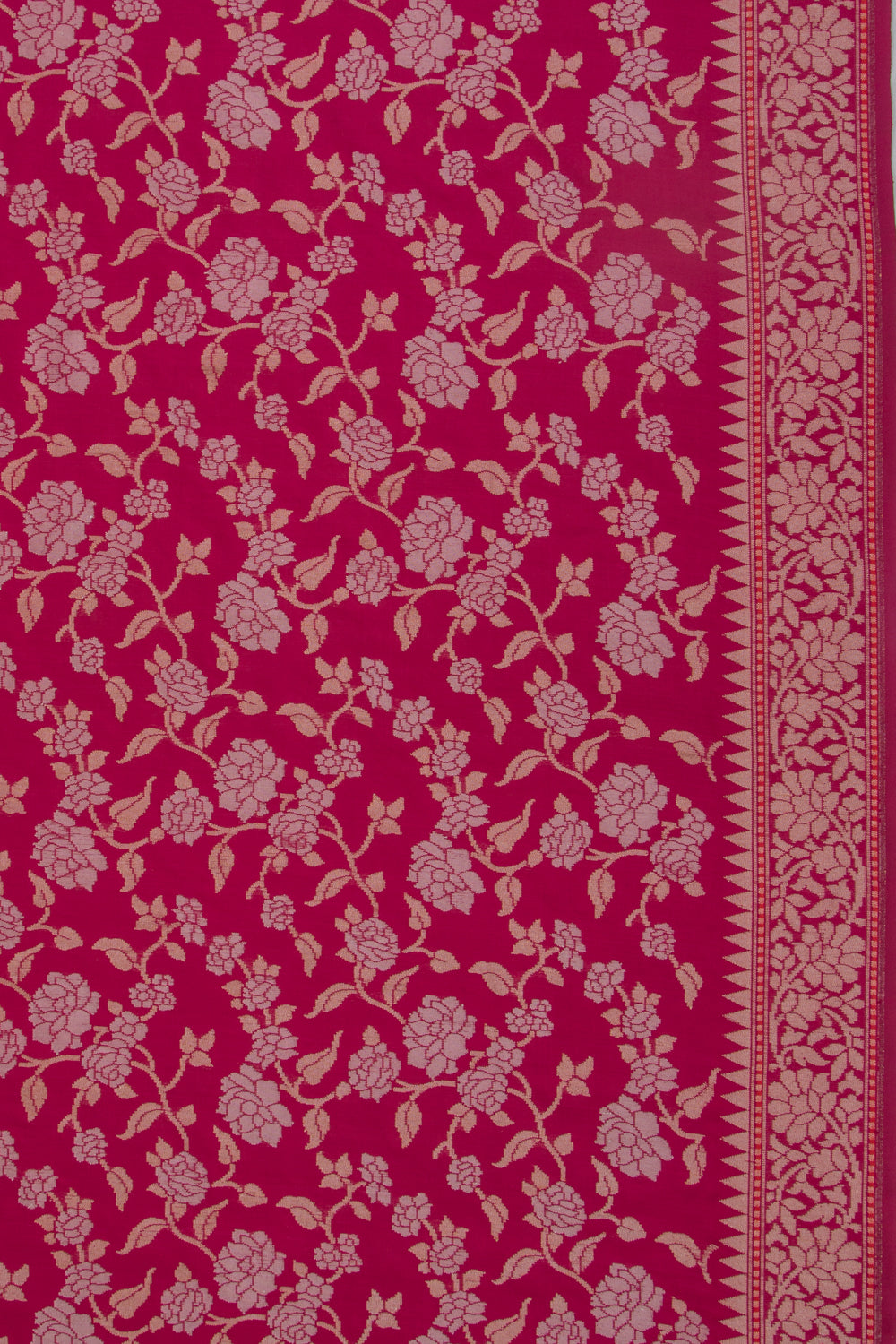 Banarasi Silk Jamdani All Over Purple Saree