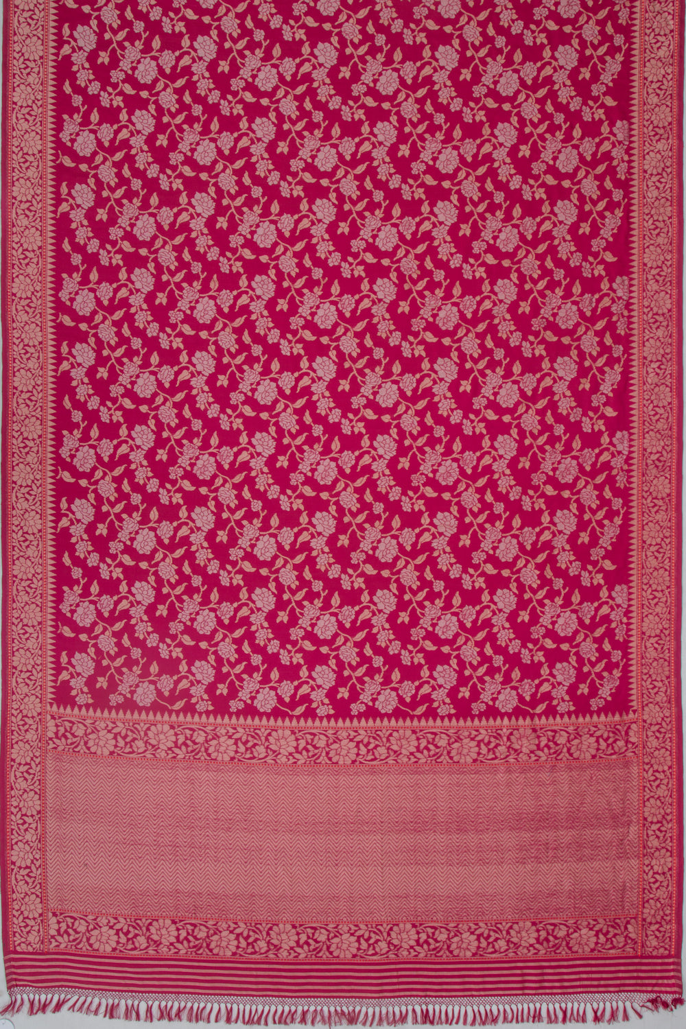 Banarasi Silk Jamdani All Over Purple Saree
