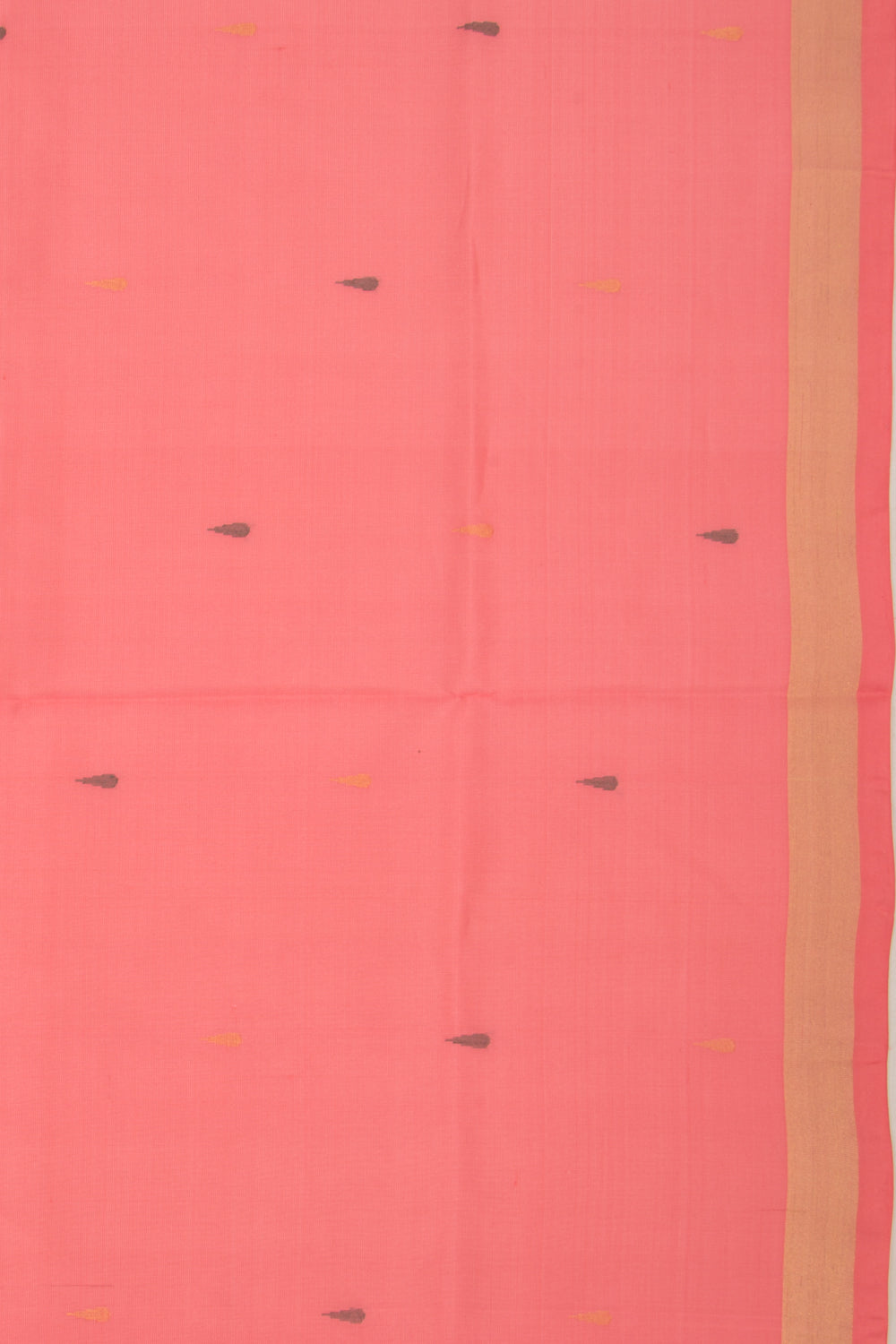 Uppada Silk Butta Peach Saree