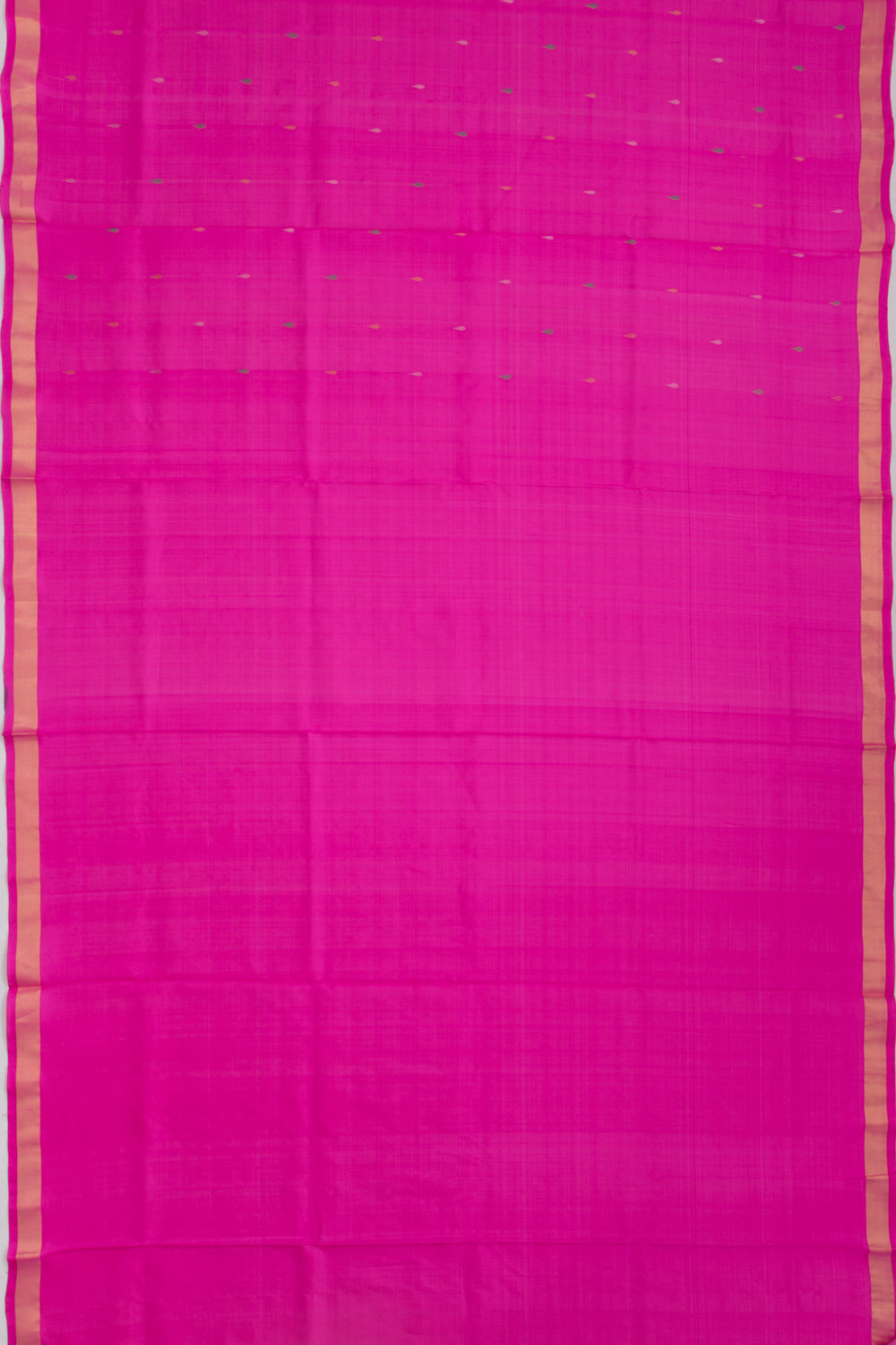 Uppada Silk Butta Magenta Pink Saree