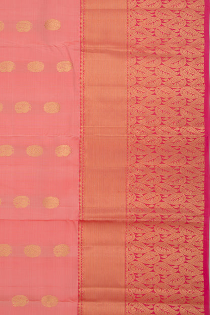 Soft Silk Butta Baby Pink Saree