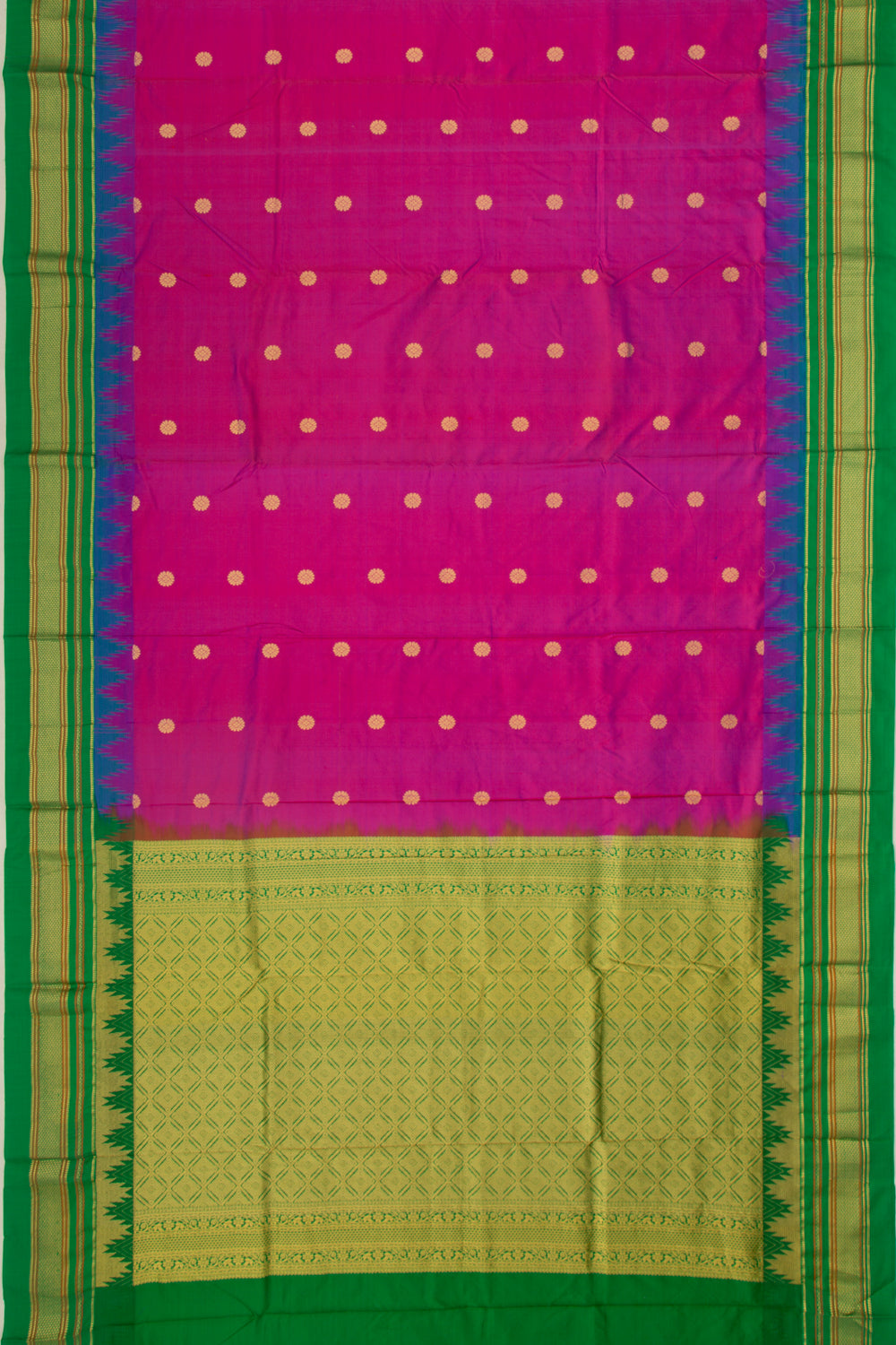 Coimbatore Soft Silk Butta Purple Saree