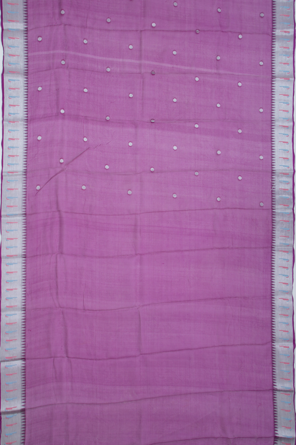 Soft Kota Silk Butta Purple Saree