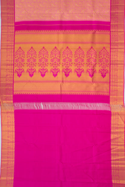 Taranga Kanchi Silk Brocade Baby Pink Saree