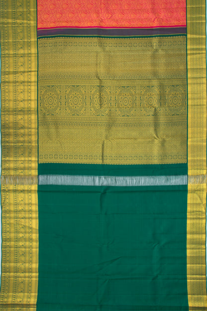 Taranga Kanchi Silk Brocade Pink Saree
