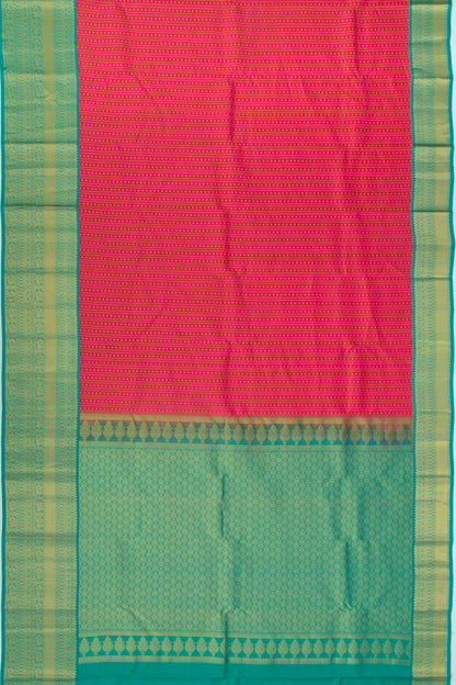 Taranga Kanchi Silk Brocade Pink Saree