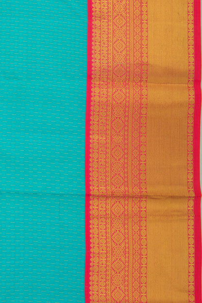 Taranga Kanchi Silk Jacquard Sky Blue Saree