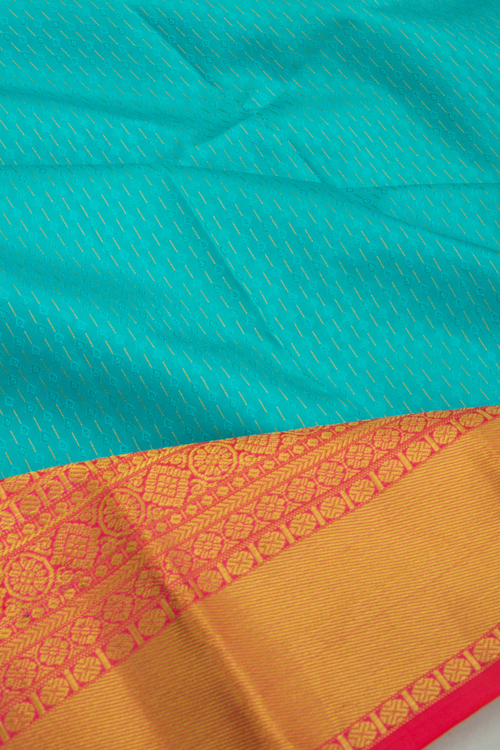 Taranga Kanchi Silk Jacquard Sky Blue Saree