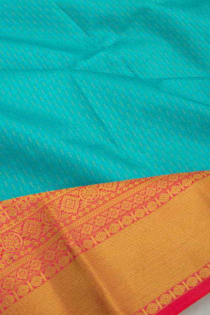 Taranga Kanchi Silk Jacquard Sky Blue Saree
