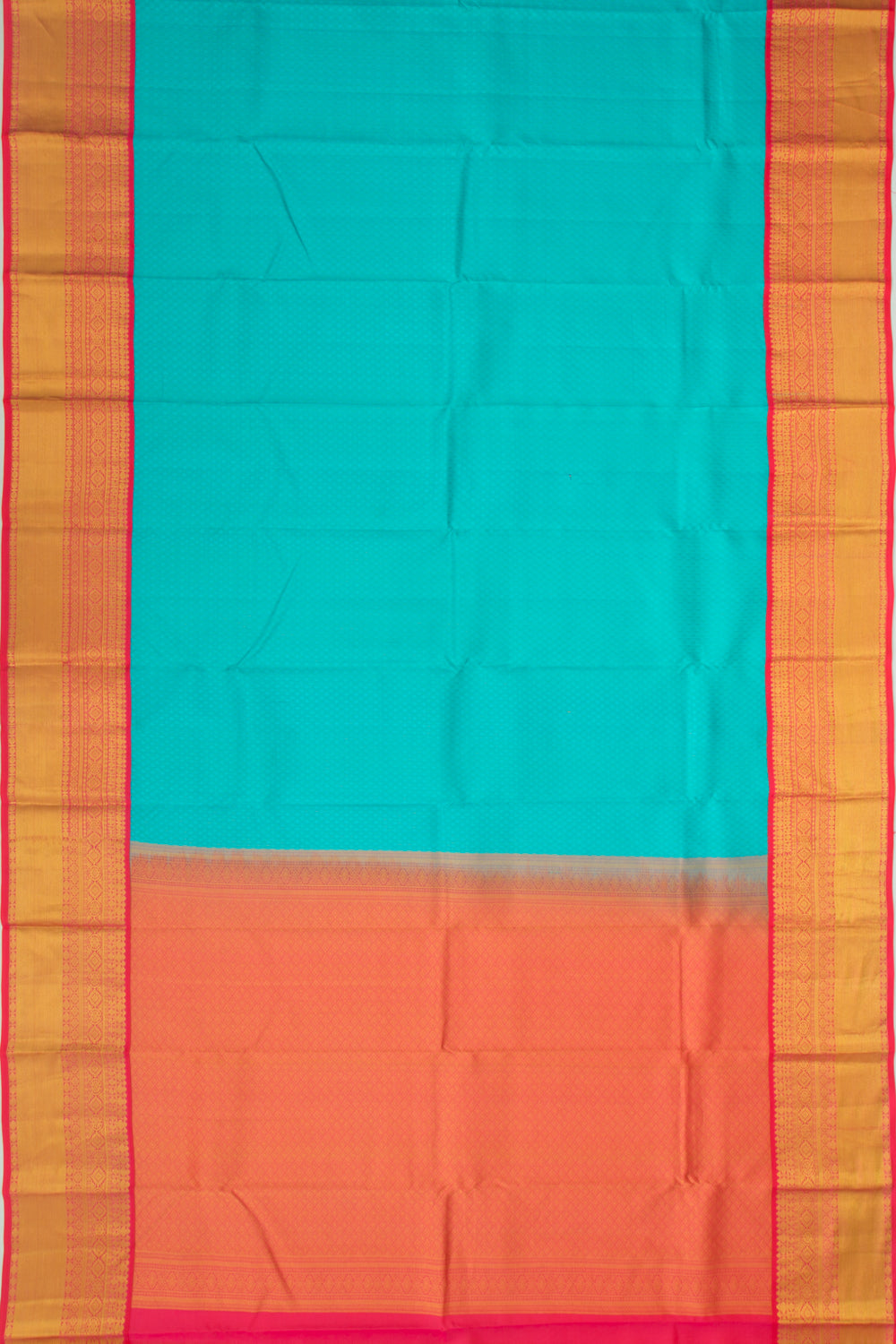 Taranga Kanchi Silk Jacquard Sky Blue Saree