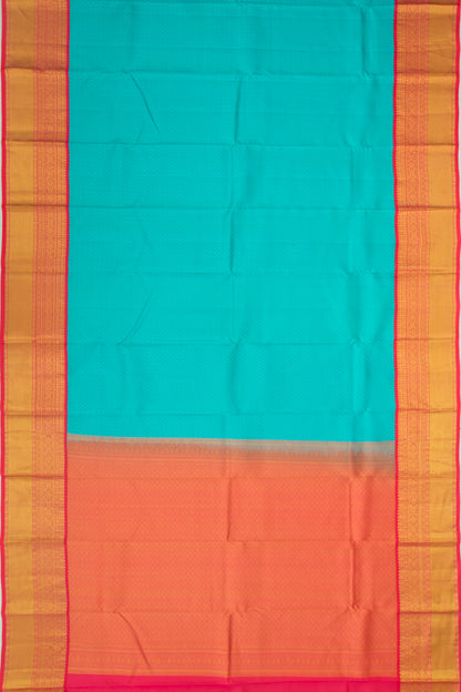Taranga Kanchi Silk Jacquard Sky Blue Saree