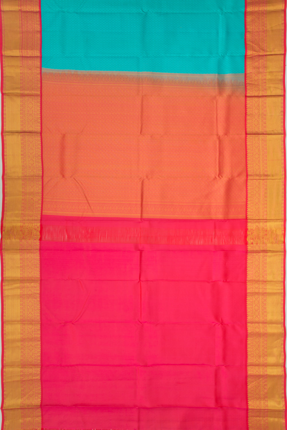 Taranga Kanchi Silk Jacquard Sky Blue Saree