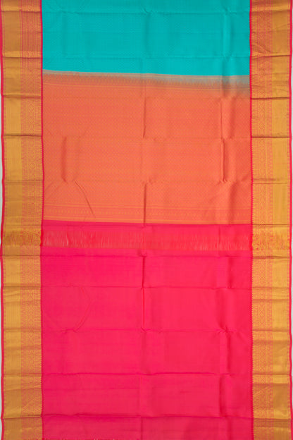 Taranga Kanchi Silk Jacquard Sky Blue Saree