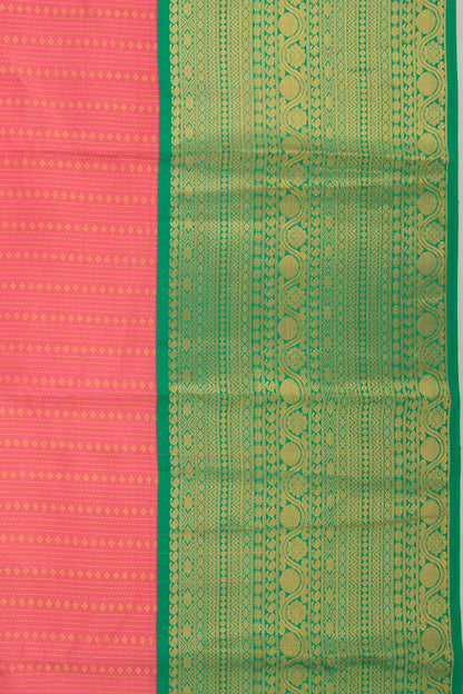 Taranga Kanchi Silk Brocade Pink Saree